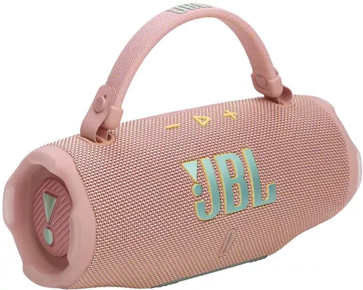 JBL Charge 6 Αδιάβροχο Ηχείο Bluetooth με Διάρκεια Μπαταρίας έως 28 ώρες Ροζ
