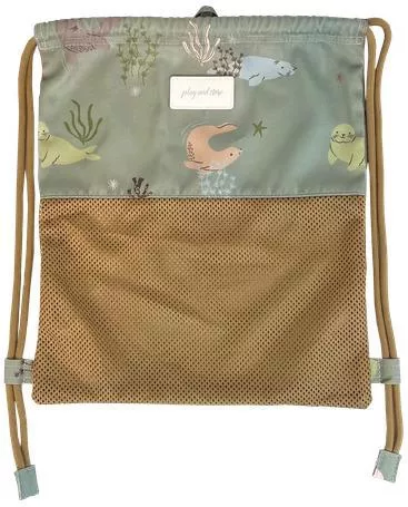 Παιδική Τσάντα Πλάτης Play and Store 35x28.5cm Πράσινο