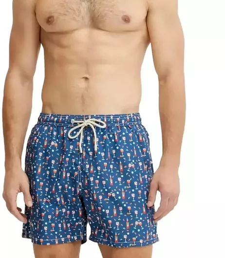 MC2 Ανδρικό Μαγιό Σορτς Μπλε