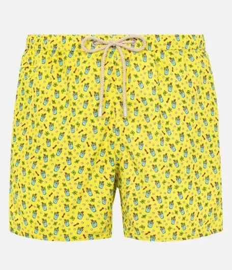 MC2 Ανδρικό Μαγιό Σορτς με Σχέδιο Mojito Print