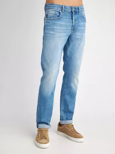 Staff Ανδρικό Τζιν Παντελόνι Μπλε