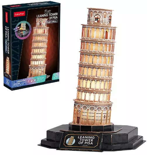 Led Leaning Tower Puzzle 3D 42pcs