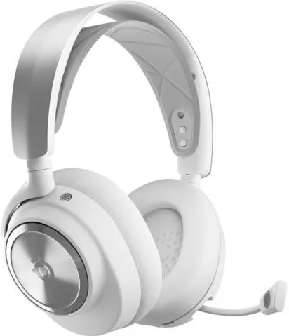SteelSeries Arctis Nova Pro Ασύρματο Over Ear Gaming Headset με σύνδεση Bluetooth/USB Λευκό