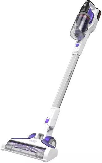 Black & Decker Επαναφορτιζόμενη Σκούπα Stick 18V Λευκή BHFEV1825CP