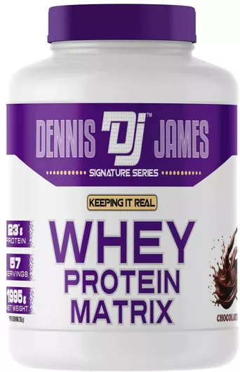 Dennis James Whey Protein Matrix Σοκολάτα 2kg - Πρωτεΐνη Ορού Γάλακτος με Γεύση Σοκολάτα