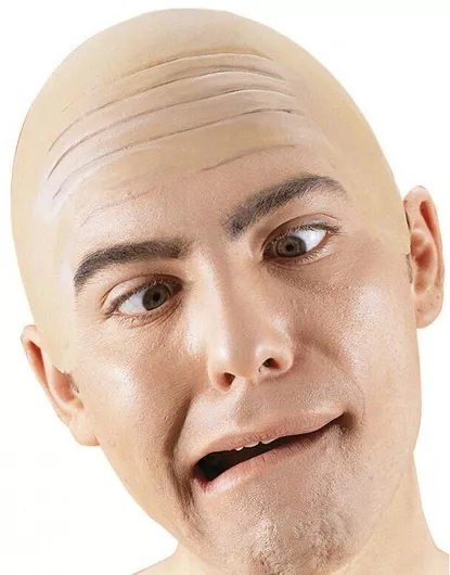 Αποκριάτικο Αξεσουάρ Φαλάκρα Λάτεξ Deluxe 1τμχ.