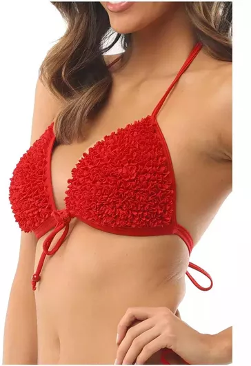 Γυναικείο Μαγιό Μπικίνι Τοπ Τριγωνάκι Push-Up 1-22/88