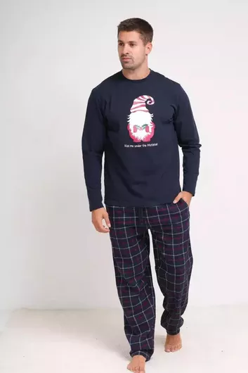 Bonatti Ανδρική Βαμβακερή Χειμερινή Πιτζάμα με Καρό Σχέδιο