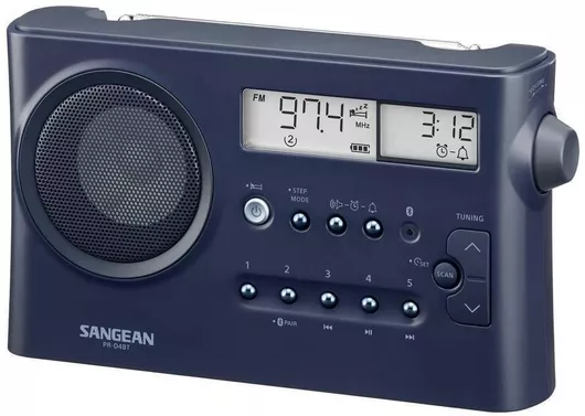 Sangean PR-D4BT Φορητό Ραδιόφωνο Μπαταρίας με Bluetooth Dark Blue