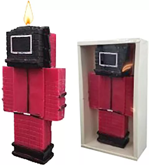 Λαμπάδα 3d Τύπος Κόκκινος Στρατιώτης Bunny's 731963 11,5x5,5x22cm 1τμχ Κόκκινο