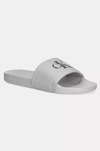 Calvin Klein Ανδρικά Slides Γκρι
