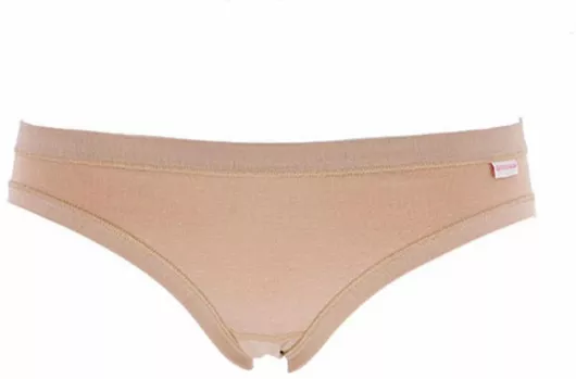 Γυναικείο mini slip Cotonella - Κανονική γραμμή - Οικολογικό βαμβάκι - Μπεζ