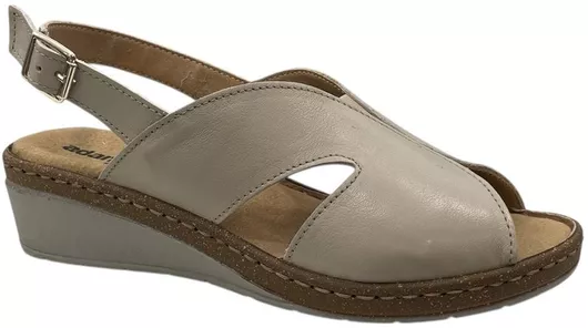 Adam's Shoes Γυναικείες Καλοκαιρινές Πλατφόρμες Μπεζ