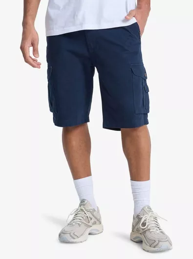 Crucial Battle Ανδρική Βερμούδα Cargo Navy Blue