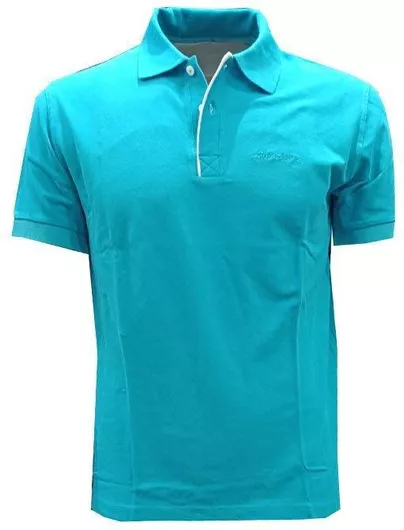 Luciano Faketti Ανδρική Κοντομάνικη Polo Μπλούζα Τιρκουάζ