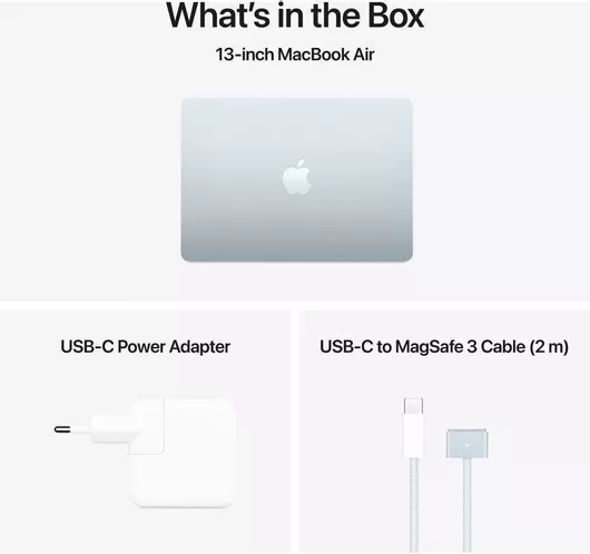 Apple MacBook Air 13.6" IPS Retina Display M4-10‑core/16GB/512GB SSD/10-Core GPU Sky Blue US Keyboard