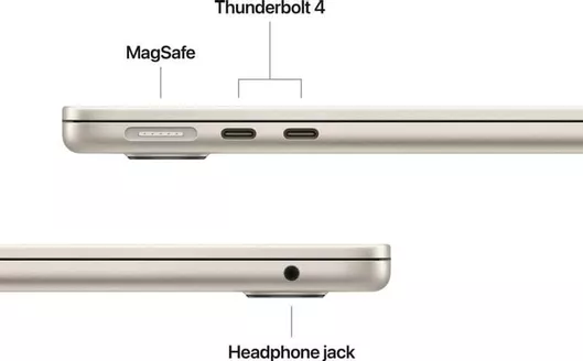 Apple MacBook Air 15.3" Retina Display M4-10‑core/16GB/256GB SSD/10-Core GPU Starlight US Keyboard