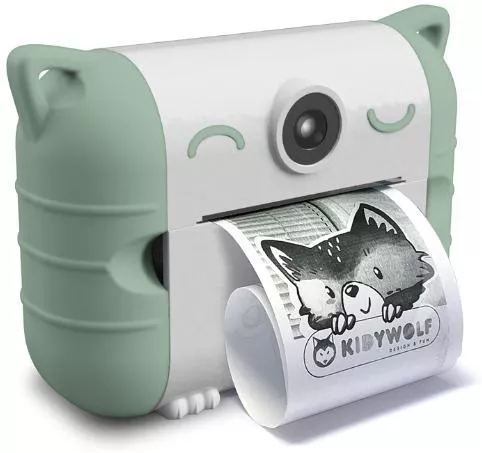 Kidywolf Compact Φωτογραφική Μηχανή Θερμικής Εκτύπωσης Πράσινο