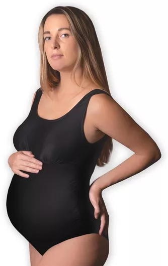 Carriwell Ολόσωμο Μαγιό Εγκυμοσύνης Μαύρο