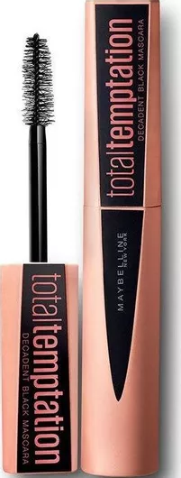 Maybelline Total Temptaption Washable Mascara για Όγκο & Μήκος Black 8.6ml
