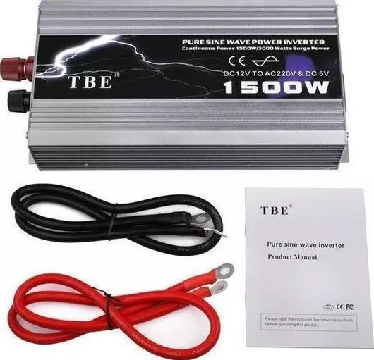 Inverter Καθαρού Ημιτόνου 1500W 12V Μονοφασικό TBE1500