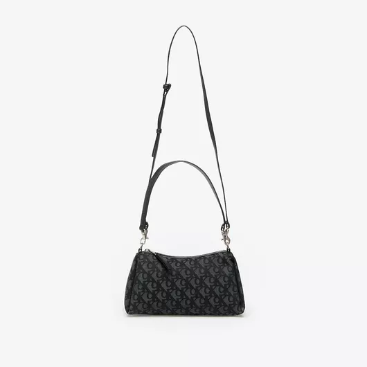 Γυναικεία Τσάντα Ώμου Calvin Klein Monogram Μαύρο