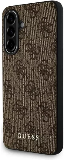 Samsung Back Cover Δερμάτινο Καφέ SAMSUNG A36, GUESS