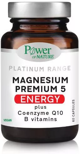 Power Health Magnesium Premium 5 Energy 60 κάψουλες