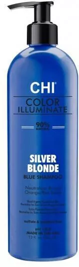 CHI Color Illuminate Silver Blonde Σαμπουάν Διατήρησης Χρώματος για Βαμμένα Μαλλιά 355ml
