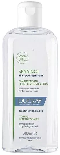 Σαμπουάν Ducray Sensinol για Ευαίσθητο Τριχωτό κατά της Πιτυρίδας & της Ξηροδερμίας 200ml