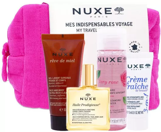 Nuxe Essentials Travel Set για Ενυδάτωση & Λάμψη 4τμχ