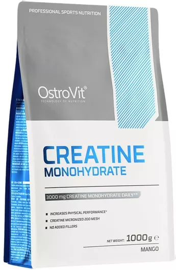 Ostrovit Pure Creatine Monohydrate Powder 1000g Mango