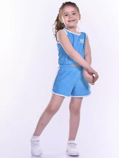 Σετ Παιδικών Ρούχων Nek Kids Wear με Σορτς Καλοκαιρινό 2τμχ Ρουά