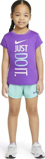 Nike Παιδικό Καλοκαιρινό Σετ 2τμχ με Σορτς Dri-Fit Μοβ