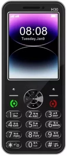 Κινητό Απλής Χρήσης S22 Ultra Dual SIM με Κουμπιά Μαύρο