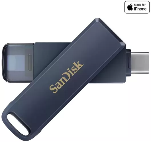 Sandisk iXpand 256GB USB 2.0 Stick με σύνδεση USB-C & Lightning