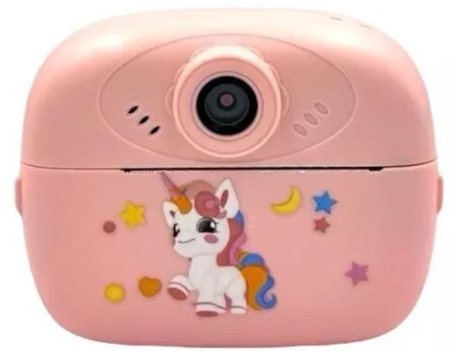 Unicorn Παιδική Φωτογραφική Μηχανή με Θερμική Εκτύπωση Ροζ