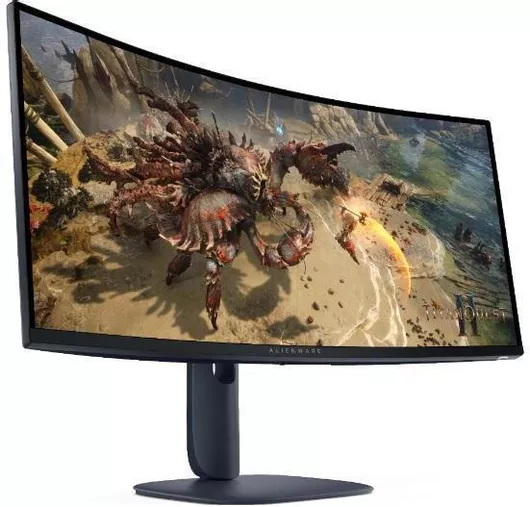 Dell Alienware Gaming AW3425DWM Ultrawide Gaming Monitor 34" QHD 3440x1440 180Hz με Χρόνο Απόκρισης 1ms GTG