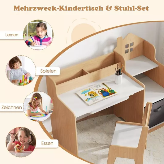 Παιδικό Γραφείο από Μελαμίνη Λευκό