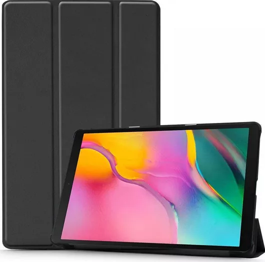 Tri-fold Smartcase Flip Cover Μαύρο Lenovo Tab M10 Plus X606 10.3"
