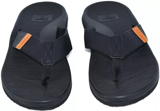 Parex Ανατομικά Ανδρικά Flip Flops Μαύρο