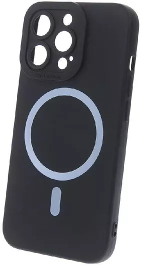 Θήκη Κινητού Back Cover με MagSafe για Apple iPhone 13 Σιλικόνη Μαύρο