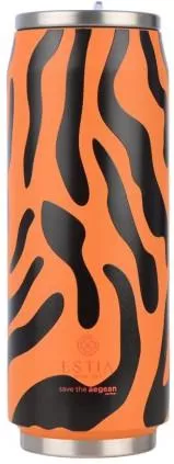Estia Θερμός Μπουκάλι 500ml με Σχέδιο Wild Claw Ανοξείδωτο Πολύχρωμο
