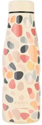 Θερμός Estia Μπουκάλι 500ml με Σέδιο Hue Pebbles Ανοξείδωτο Πολύχρωμο