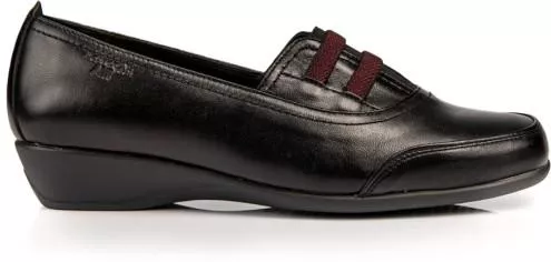 Boxer 52898-17-011 Γυναικεία Μοκασίνια Δερμάτινα Μαύρο