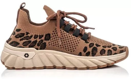 Boxer 98685 Γυναικεία Sneakers από Ύφασμα Καφέ