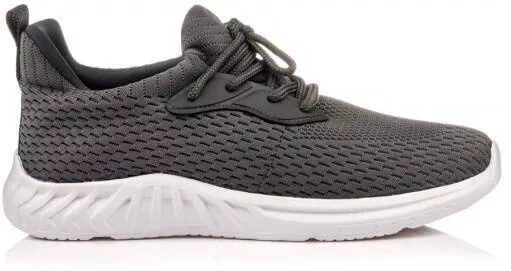 Boxer 19393 Ανδρικά Sneakers Υφασμάτινα Γκρι