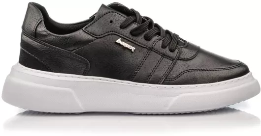 Boxer 19454 Ανδρικά Sneakers Συνθετικό Δέρμα Μαύρο