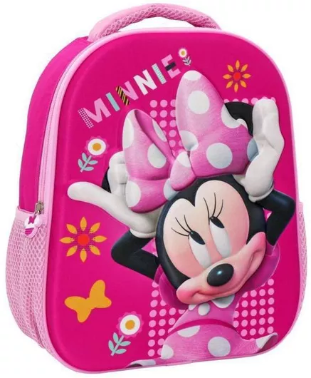 Σχολική Τσάντα Νηπίου Diakakis Disney Minnie Mouse 3D 8lt Ροζ