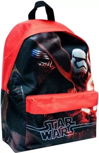 Σχολική Τσάντα Δημοτικού Star Wars 31x18x42cm Κόκκινο/Μαύρο